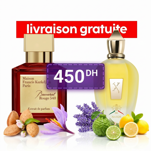 Baccarat Rouge 540 EDP 5ml & Xerjoff Naxos EDP 5ml